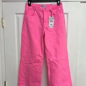 Zara pink jeans